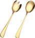 Salatbesteck gold