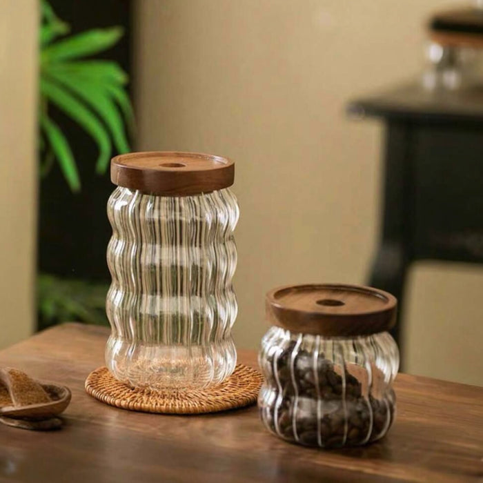 Vorratsgläser Glas mit Deckel 