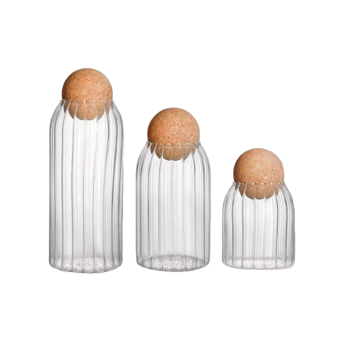 Vorratsglas mit Kugel 